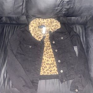 Black Jean jacket size small